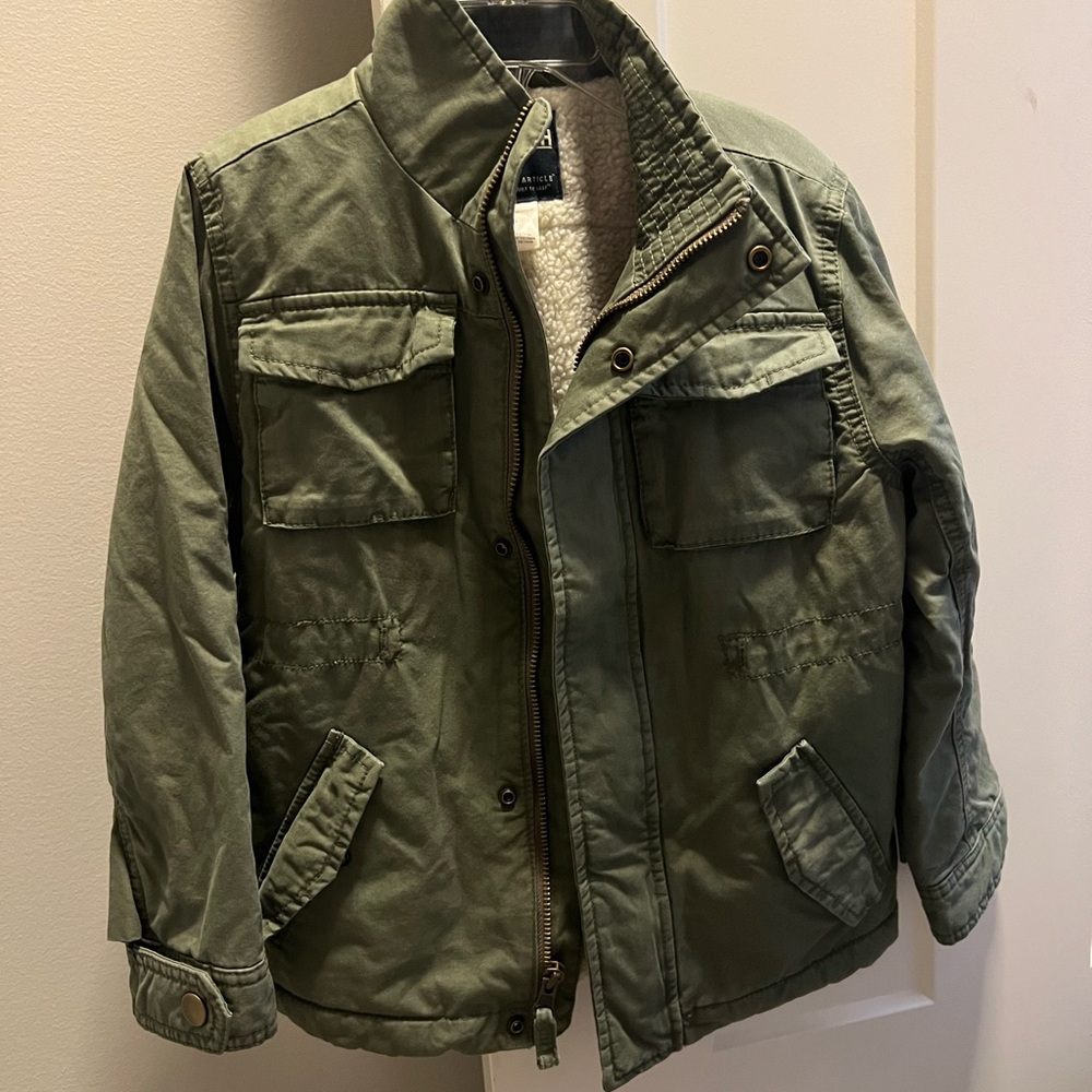 OshKosh B'gosh Olive Kids Fall Coat